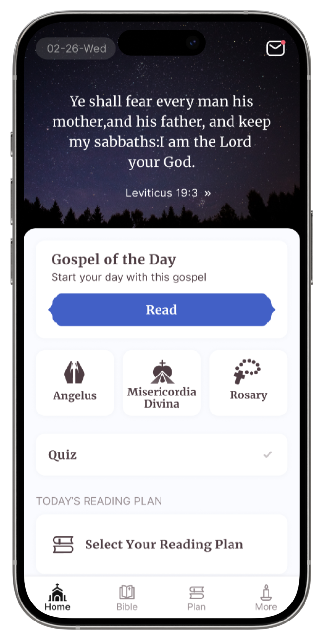 Oremus Catholic Bible & prayer app preview